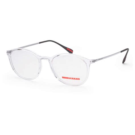 prada linea rossa 04hv|PRADA LINEA ROSSA PS 04HV Men's Rectangle Eyeglasses.